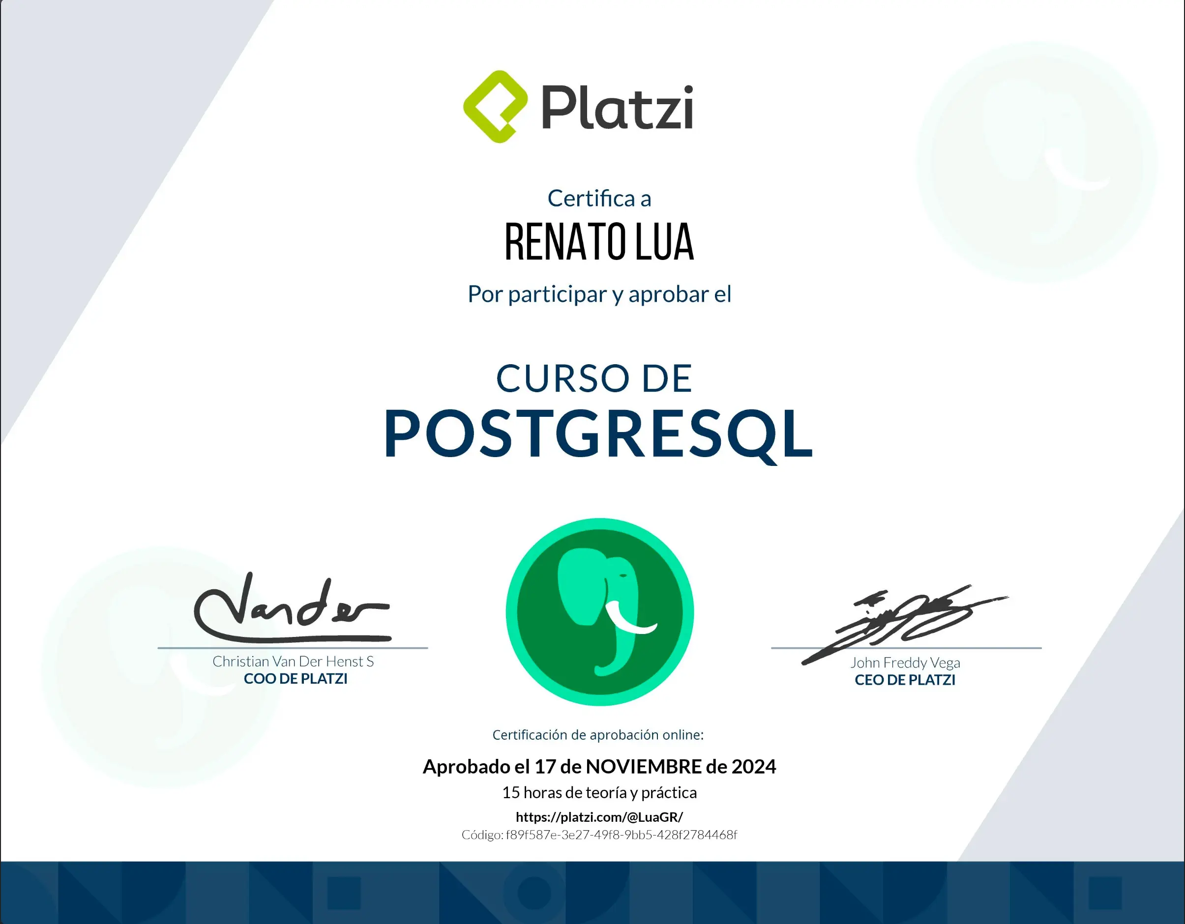 certificado de postgresql